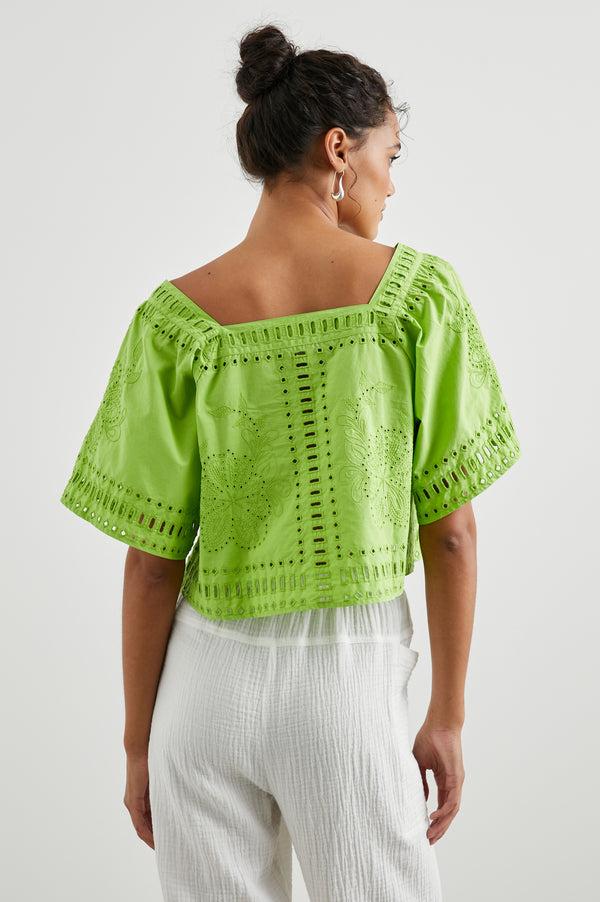 Rails Laine Top Island Green