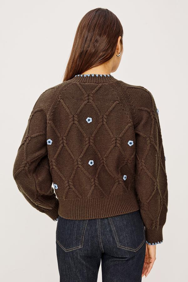 Rails Laurie Cardigan Walnut Daisy