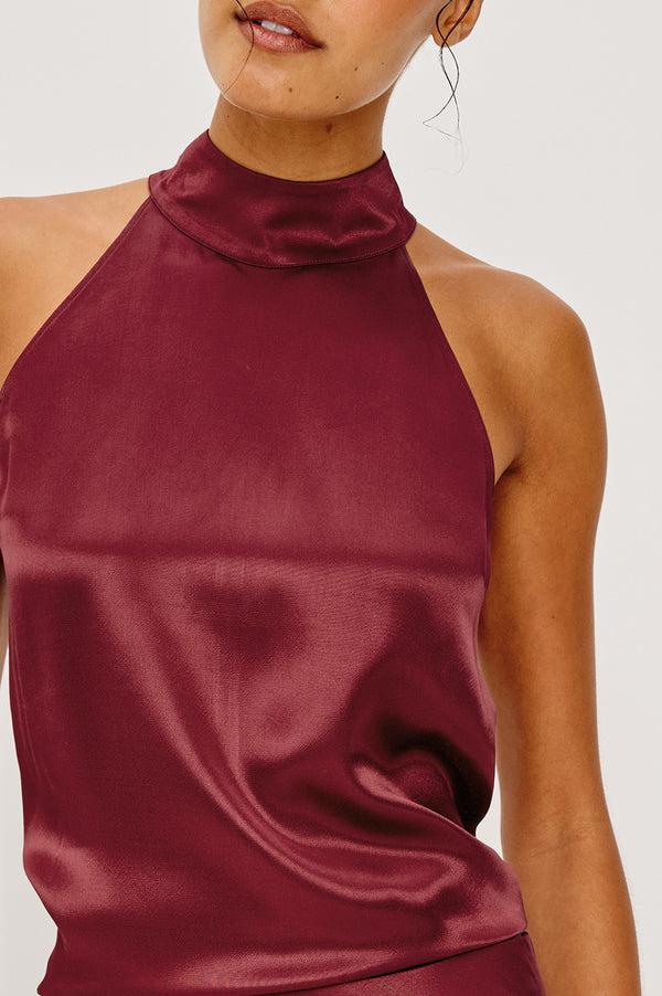 rails Leah top Garnet