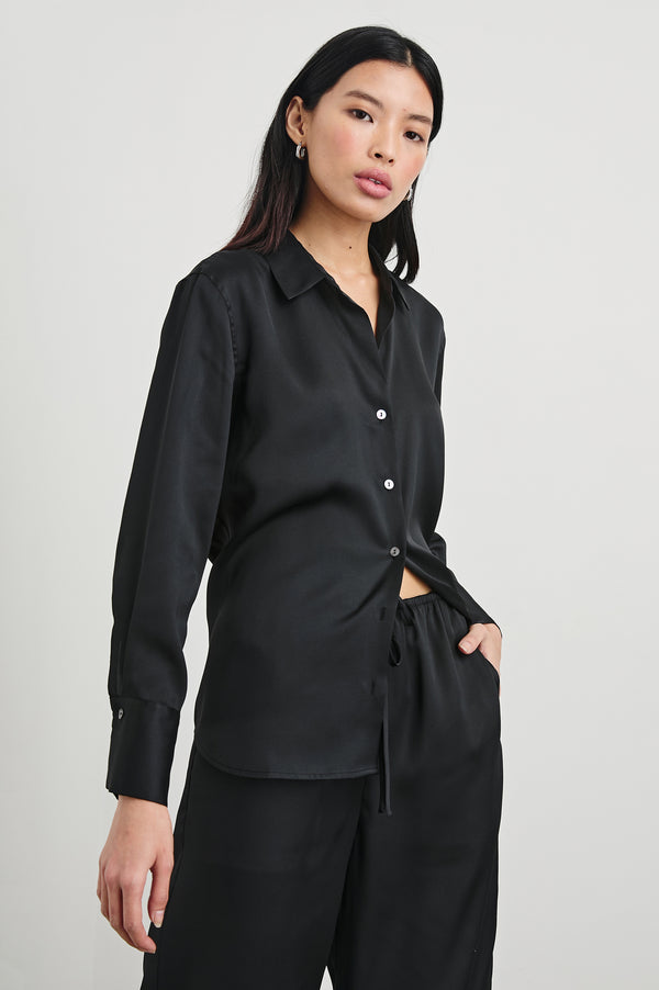 Rails Ledger Shirt Black