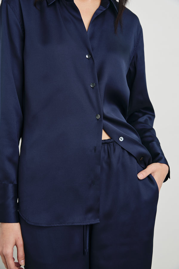 rails Ledger shirt Navy