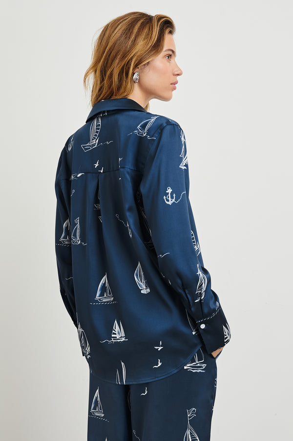 Rails Ledger Shirt Sailboats