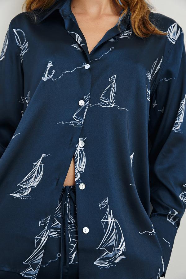 rails Ledger shirt Sailboats