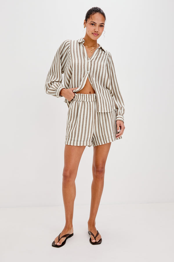 Rails Leighton Short Milos Stripe