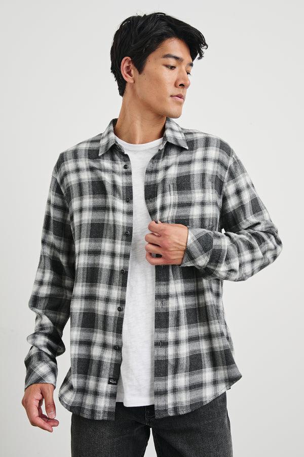 Rails Lennox Shirt Black Oak Haze