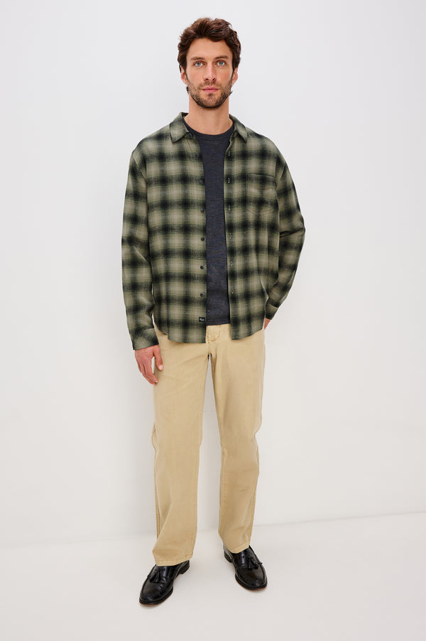 Rails Lennox Shirt Lichen Onyx