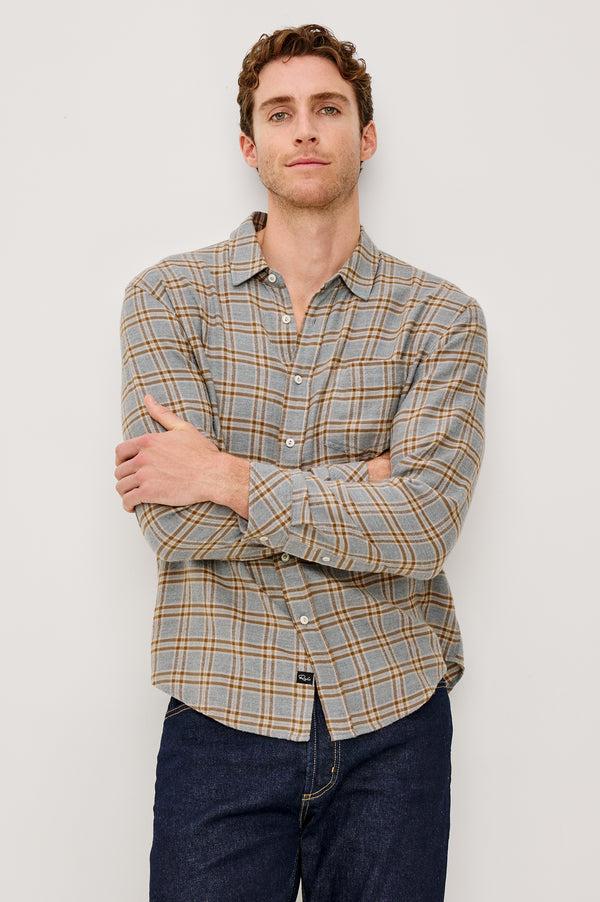 Rails Lennox Shirt Shale Truffle