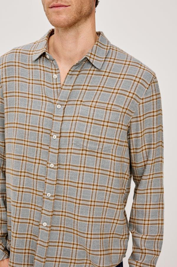 rails Lennox shirt Shale Truffle