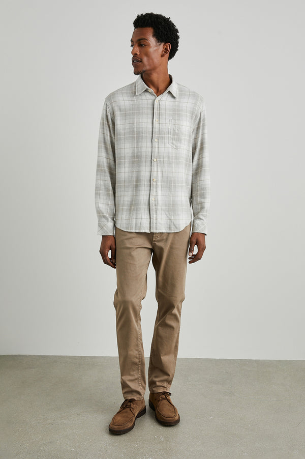 Rails Lennox Shirt Wheat Dove Melange