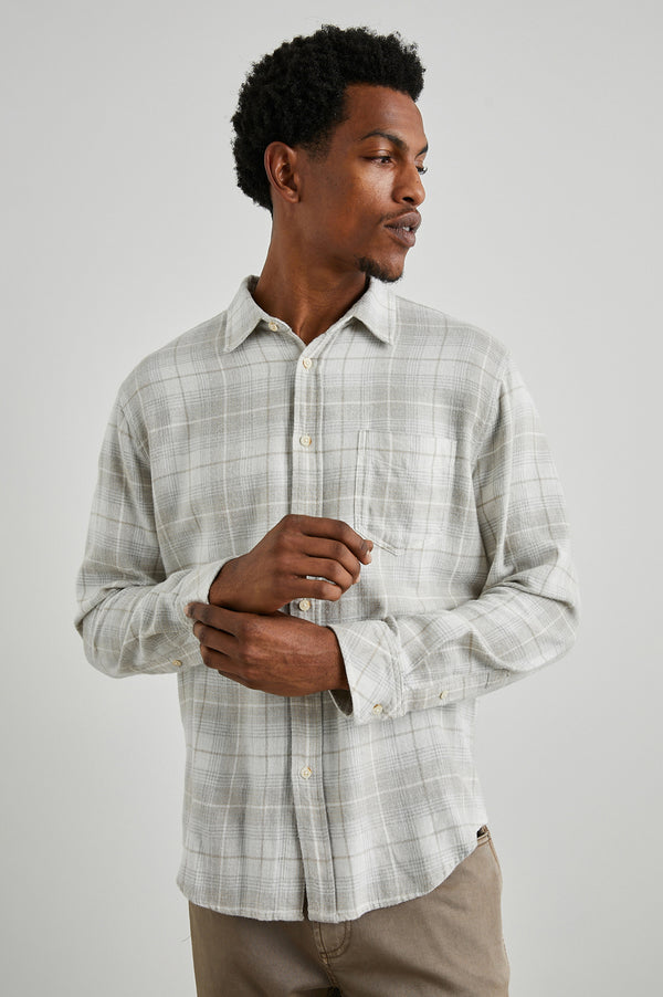 Rails Lennox Shirt Wheat Dove Melange