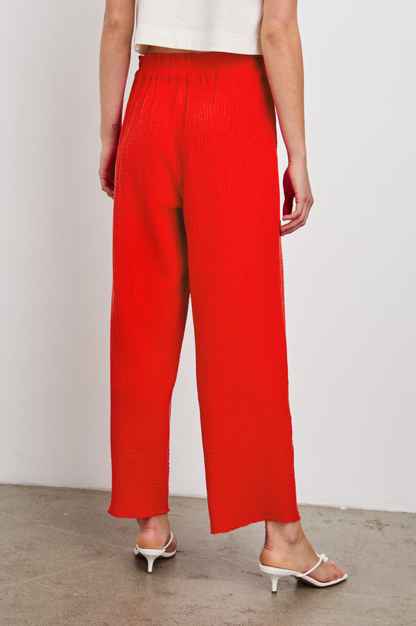 Rails Leon Crop Pant Cherry