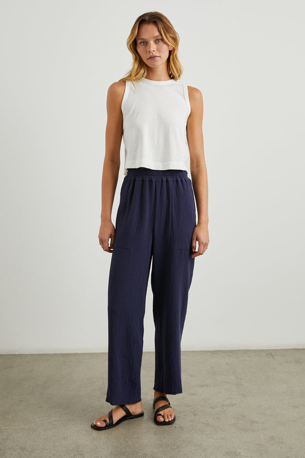 Rails Leon Crop Pant Navy