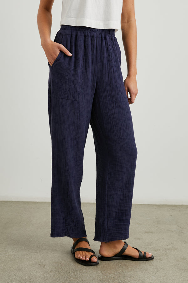 Rails Leon Crop Pant Navy