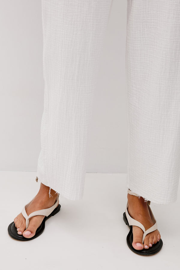 Rails Leon Crop Pant White
