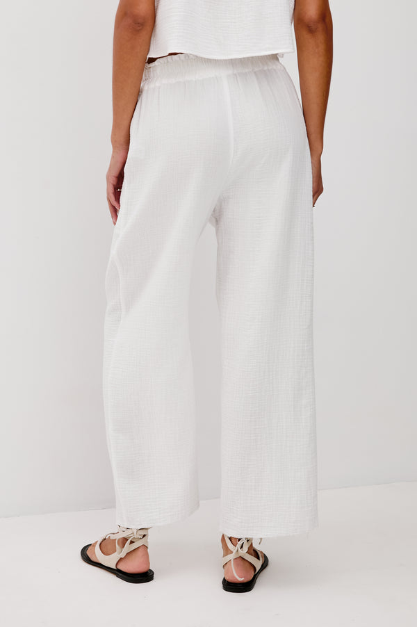 Rails Leon Crop Pant White