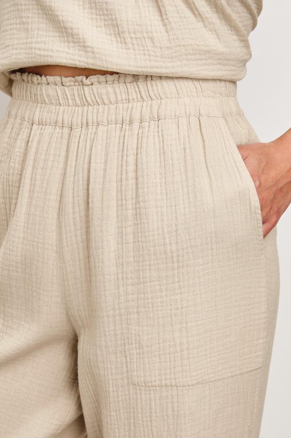 rails Leon pant Flax