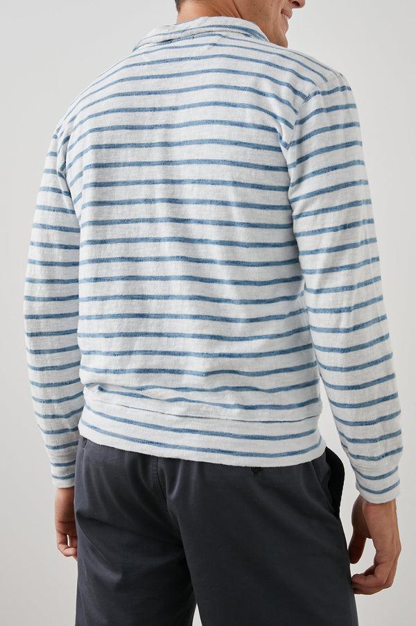 Rails Leorio Sweatshirt Breton Stripe Canvas