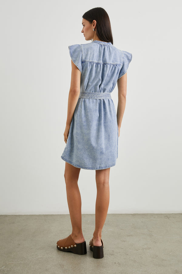 Rails Letta Dress Faded Indigo