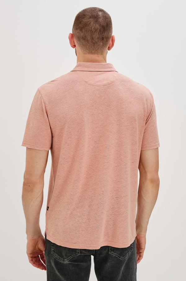 Rails Levant Polo Shirt Flamingo