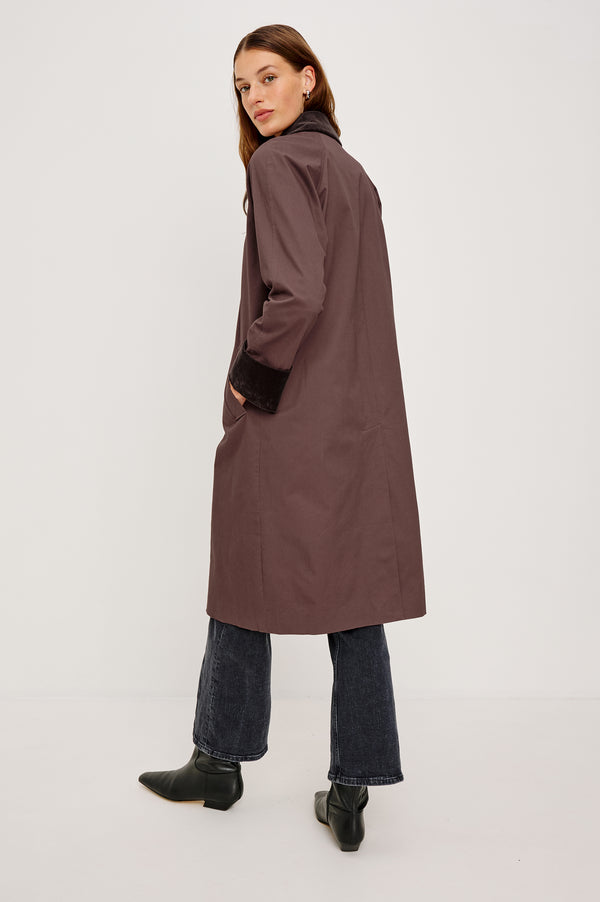 Rails Levy Coat Raisin