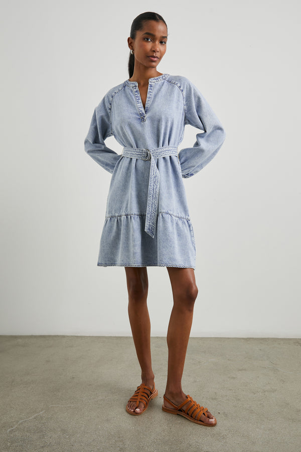 Rails Lila Dress Faded Indigo