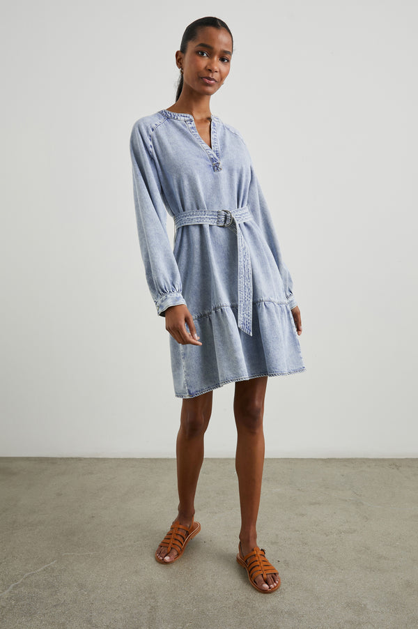 Rails Lila Dress Faded Indigo
