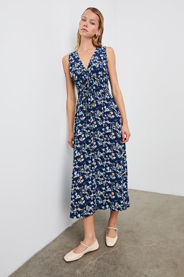 Rails Lilith Dress Navy Flora