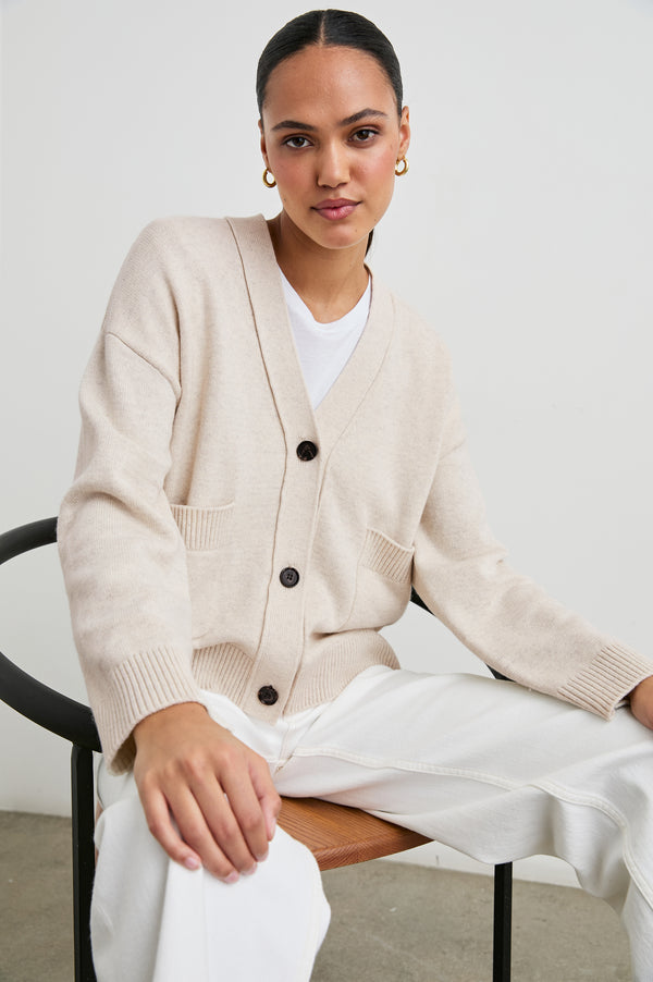 Rails Lindi Cardigan Oatmeal