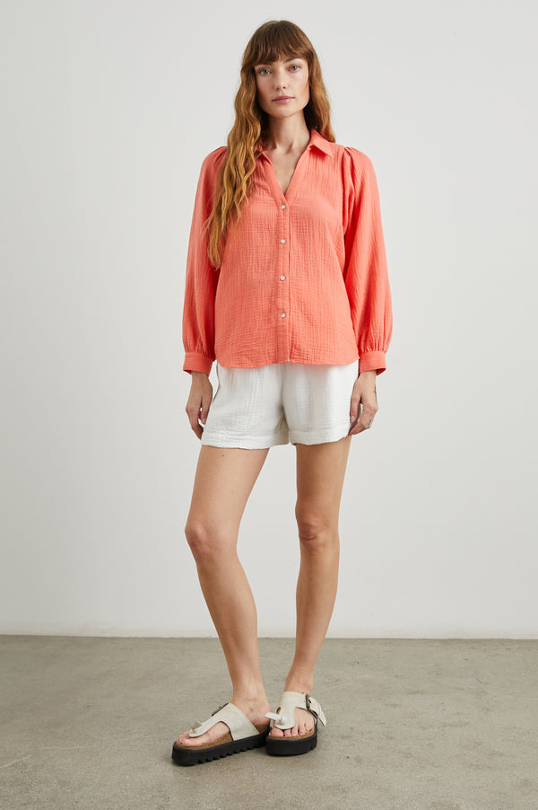 Rails Lo Shirt Papaya