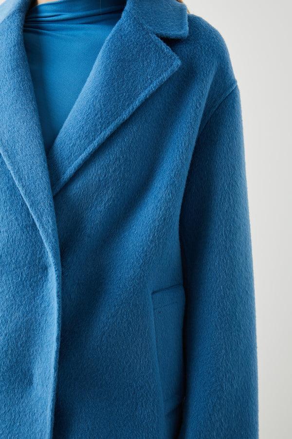 rails Lore coat Topaz