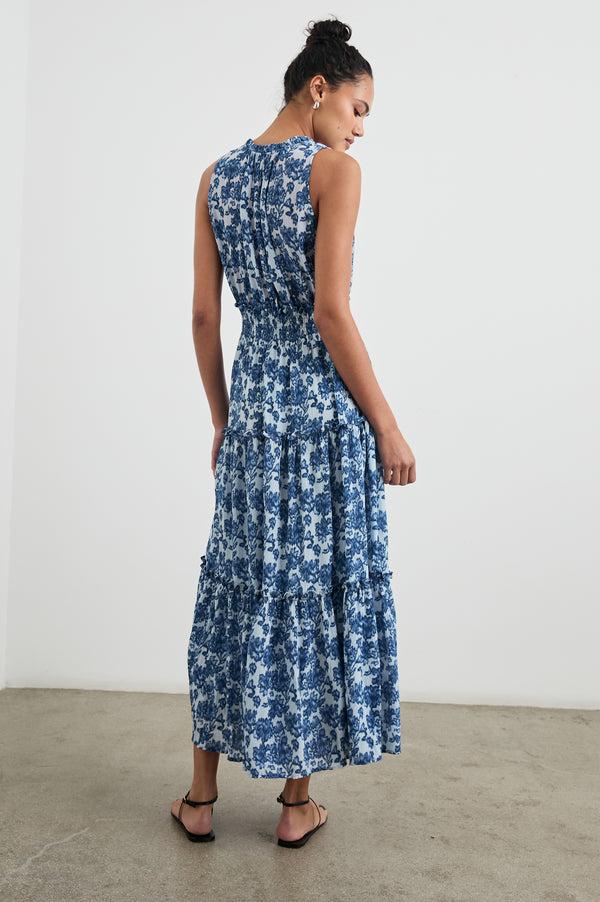 Rails Loulou Dress Chambray Floral