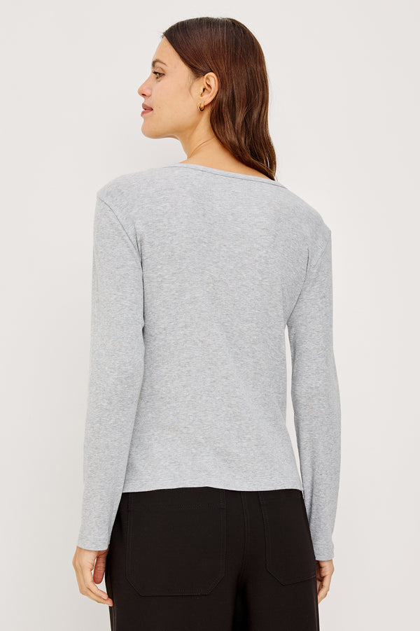 Rails Lounge Henley Heather Grey