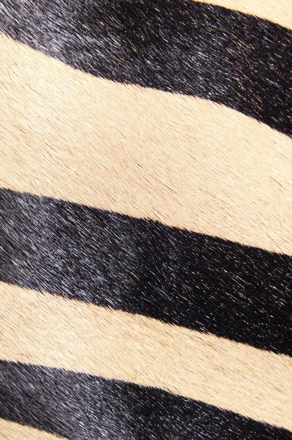 Rails Lucca Shoulder Bag Zebra Calf Hair