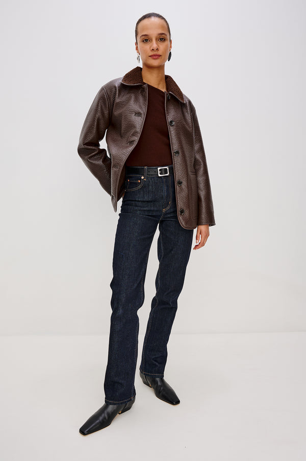 Rails Luis Jacket Walnut