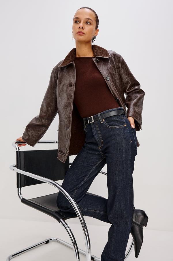Rails Luis Jacket Walnut