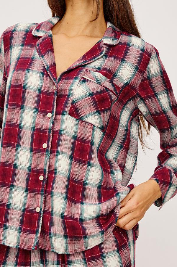 rails Luna pajama set Indigo Berry