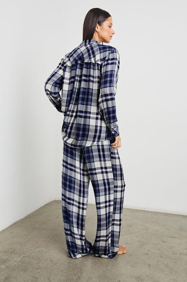 Rails Luna Pajama Set Lake Blue Cloud