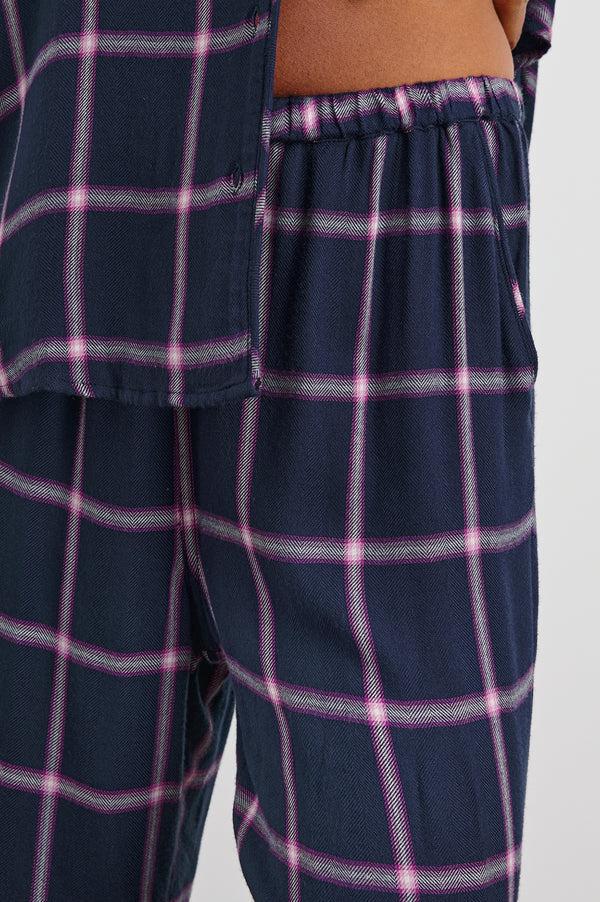 Rails Luna Pajama Set Sapphire Magenta