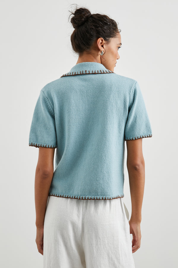 Rails Maliah Top Blue Stone