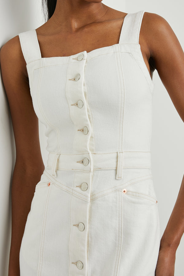 Rails Malibu Dress Vintage Ecru