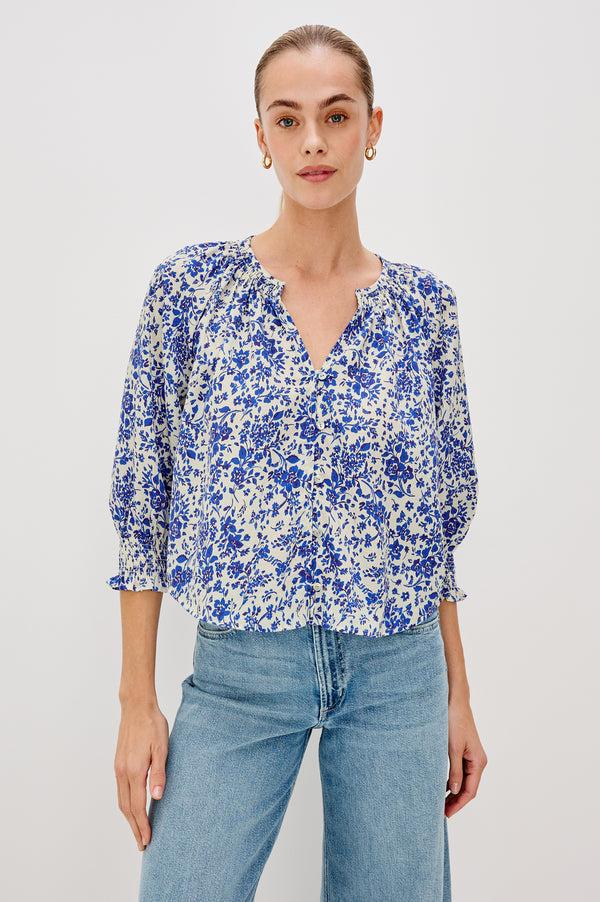 Rails Mariah Top Blue Marguerite