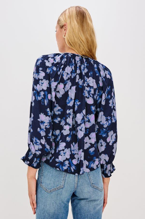 Rails Mariah Top Midnight Peony