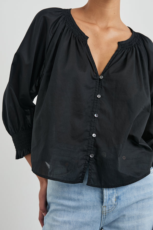 rails Mariah top True Black