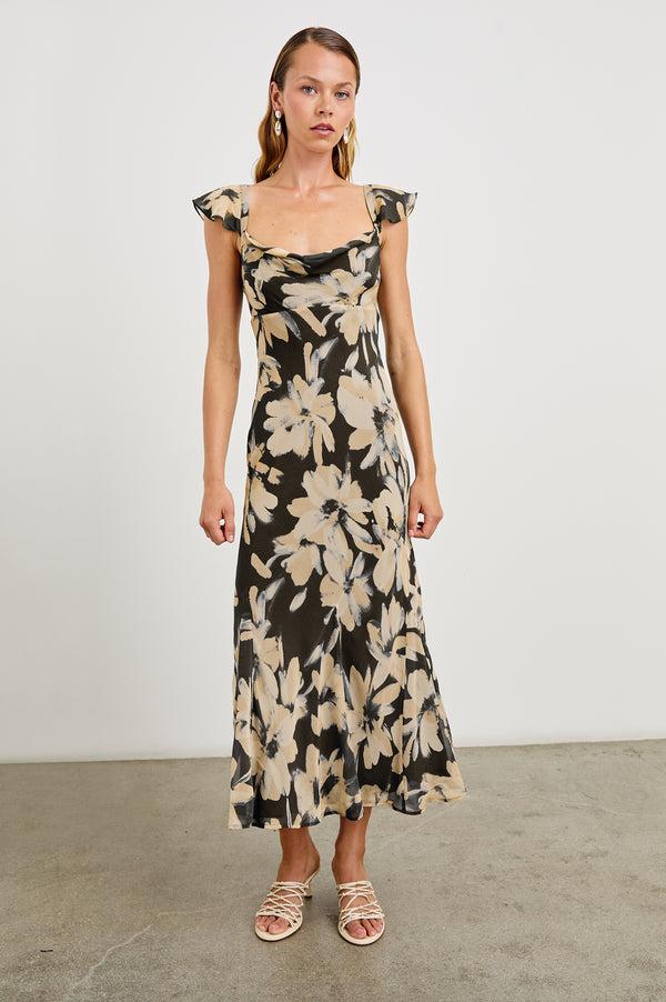 Rails Marigold Dress Charcoal Lily