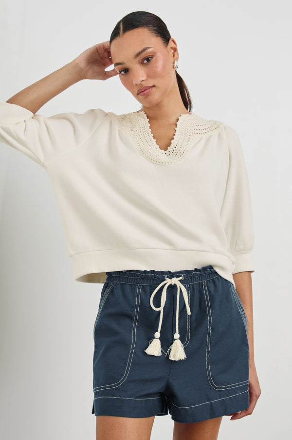 Rails Mariposa Top Ivory