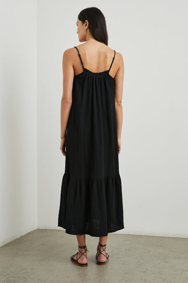 Rails Marseille Dress Black Gauze