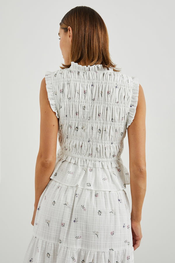 Rails Martine Top Lilac Roses