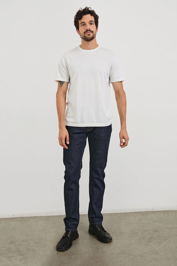 Rails Mason Cotton Cashmere T-shirt Cream