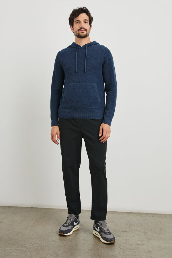 Rails Matador Hoodie Blue Melange