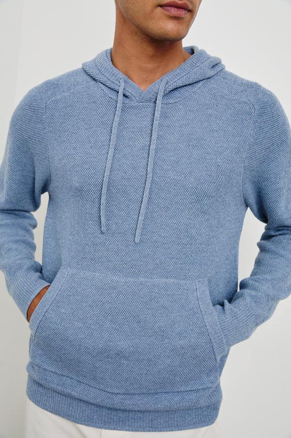 Rails Matador Hoodie Light Blue Heather
